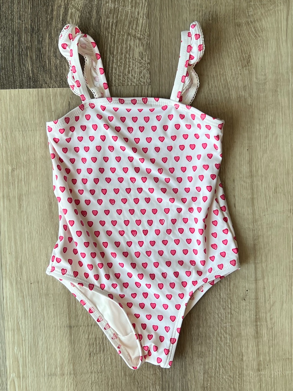 Roller Rabbit Pink Hearts One Piece Swimsuit Swim size 12-18M